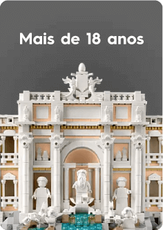 Ver produtos LEGO para adultos a partir de 18 anos 